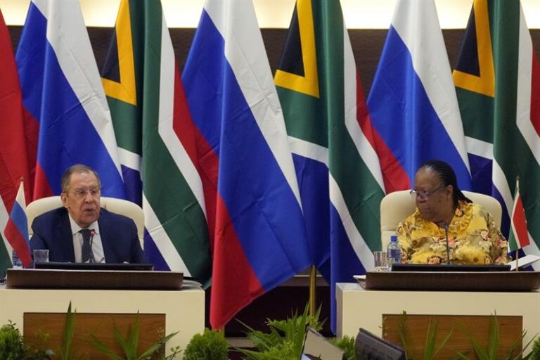 Russia’s Lavrov welcomed in South Africa