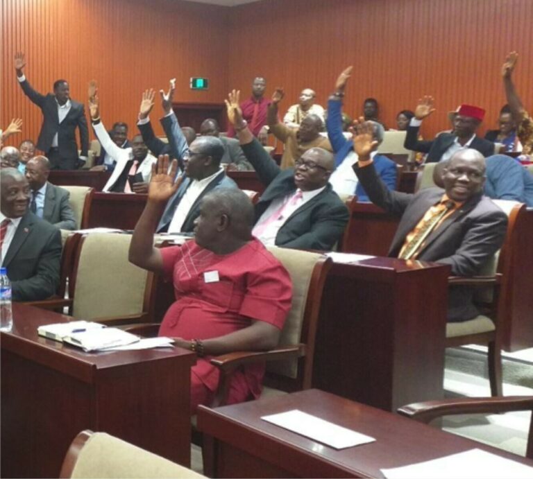 Nine Senators Defeated