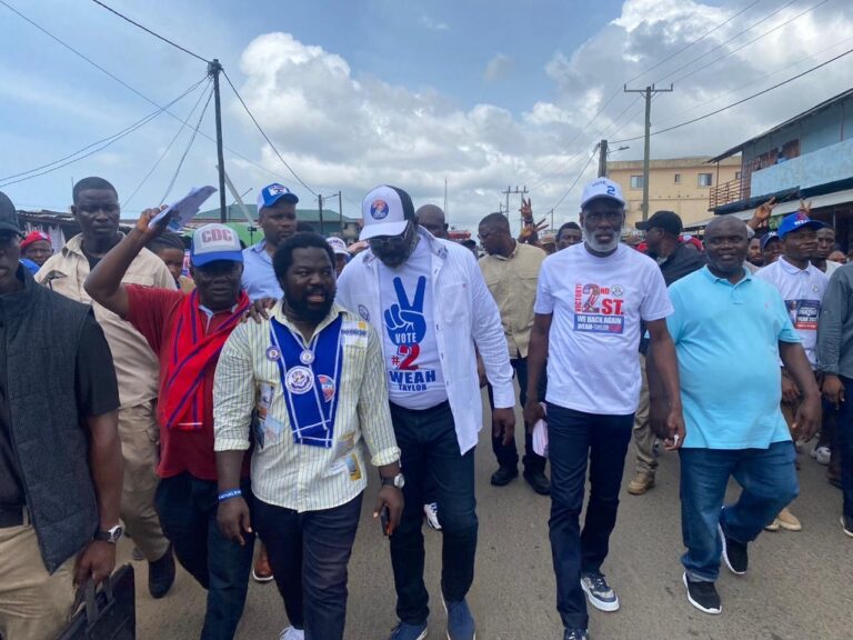 Weah’s Door-to-Door Campaign
