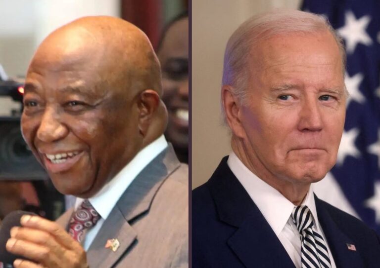 Joe Biden Congratulates Joe Boakai