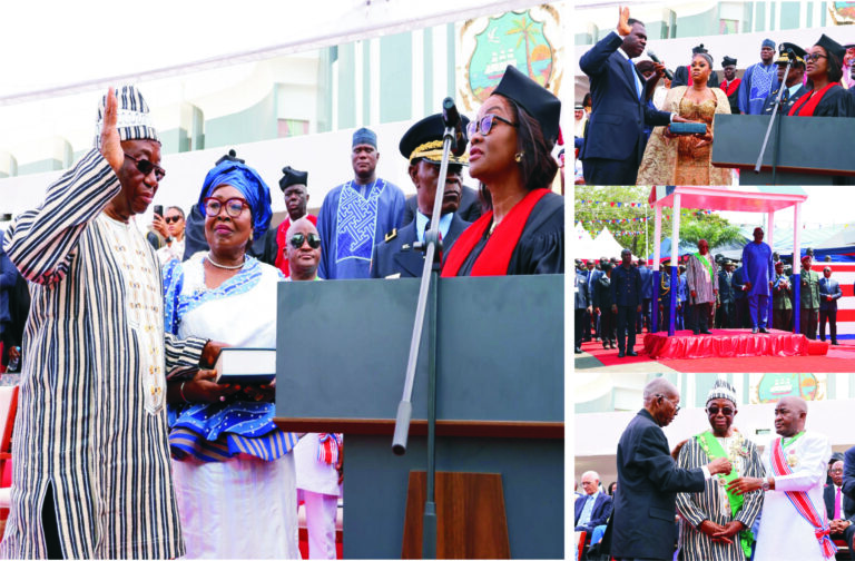 ‘I Come With Rekindled Hope’-  President Boakai Vows to Tackle Hardship,  Build Economy and Unite Country