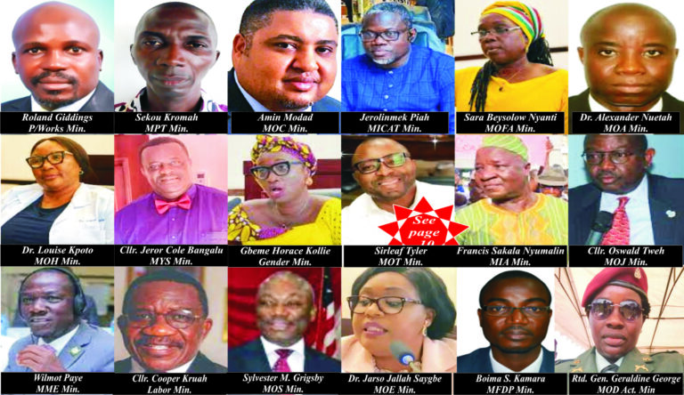 Liberian President Demands Performance Bond Warning Ministers: Deliver or Get Fired