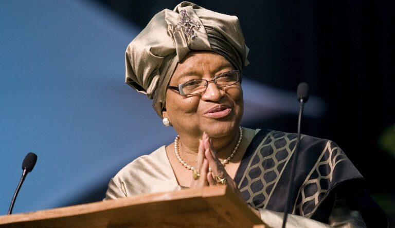 EX-Liberian President Johnson Sirleaf Urges Cooperation Among Leaders