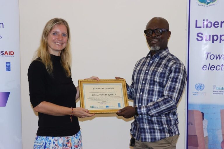 UNDP and Partners Handover iVerify Platform to Local Voices Liberia