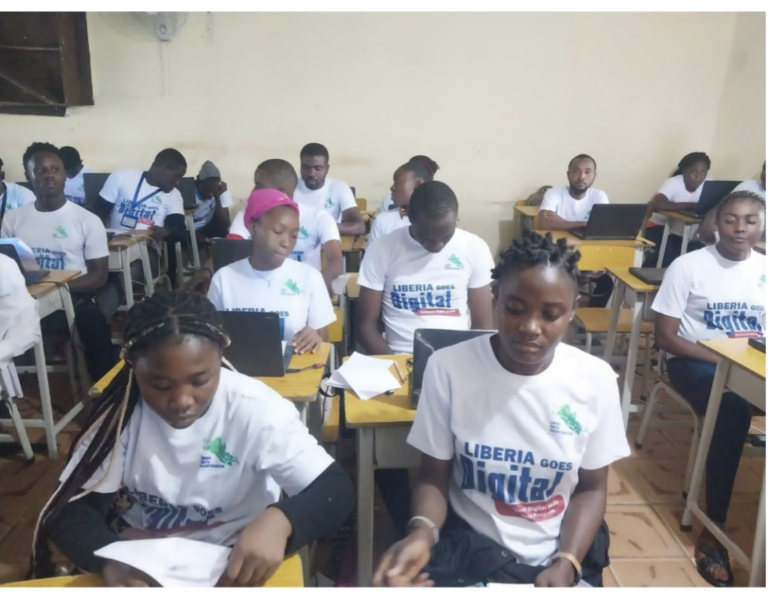 12,000 Liberian Youths Embark on Digital Transformation Training