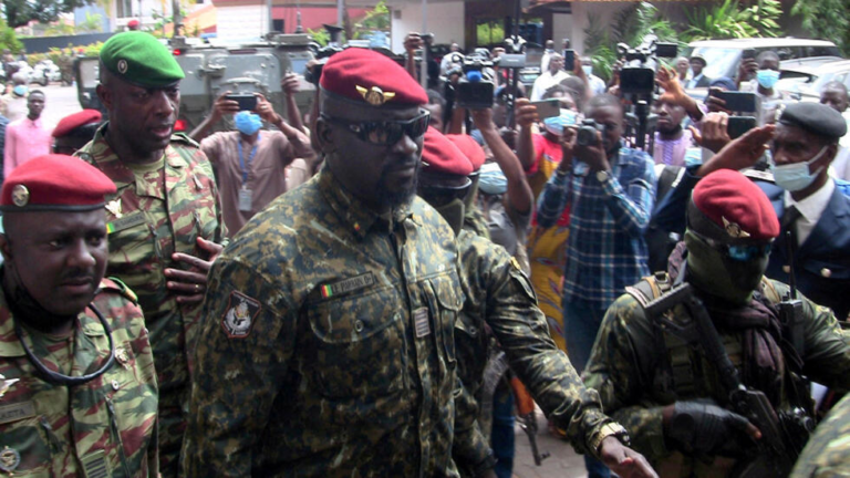 Guinea’s Junta  Faces Protests
