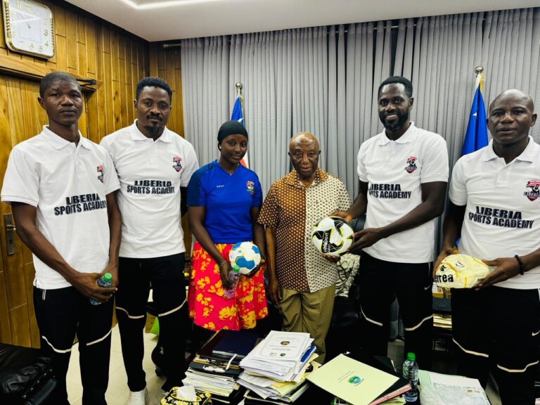 Liberia’s Ambassador for Youths and Sports Donates Essential Materials to Boost National Sports Development
