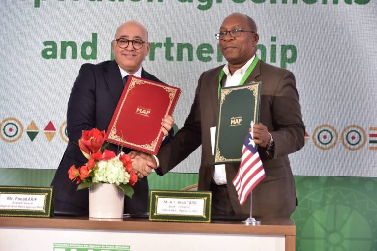 Liberia: LINA Signs Pact With Moroccan  News Agency to Foster Professional, Technological Collaboration