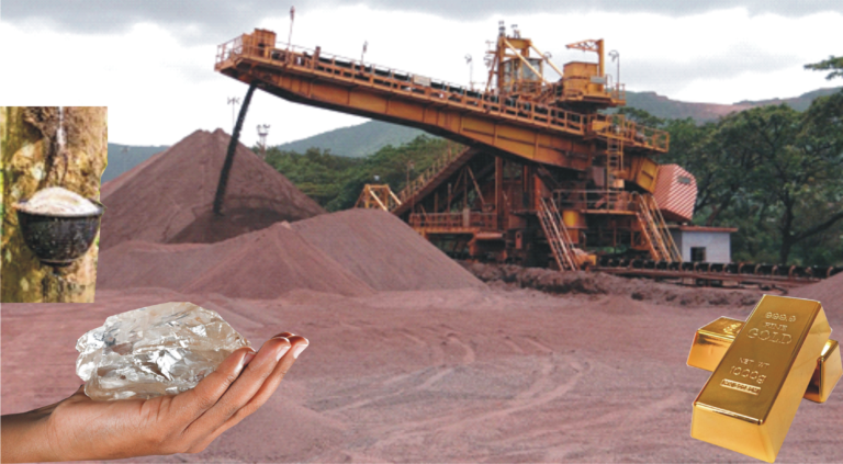 Liberia Records Surge In Iron Ore, Diamond, Gold, Rubber Production