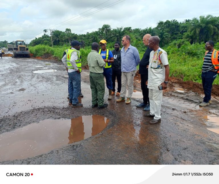 Bea Mountain Rehabilitating Bomi-Monrovia Highway