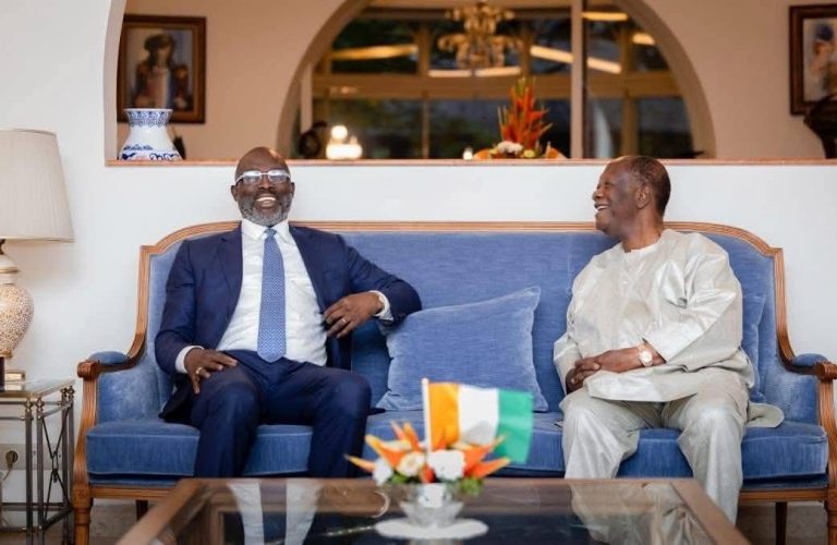 Liberia: Weah Meets Ivorian  President Alassane Ouattara