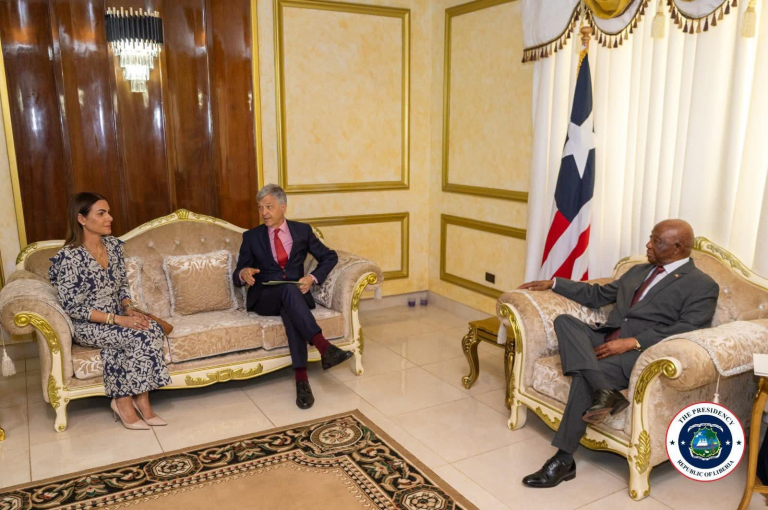 President Meets Five New Ambassadors as Liberia Deepens Global Ties