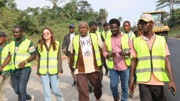Liberia: Finance Minister Inspects Lofa Corridor Road Project