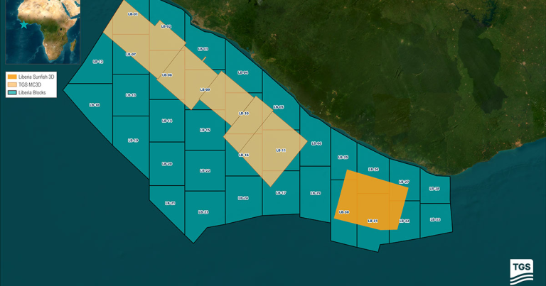 TGS Advances Exploration Readiness Offshore Liberia