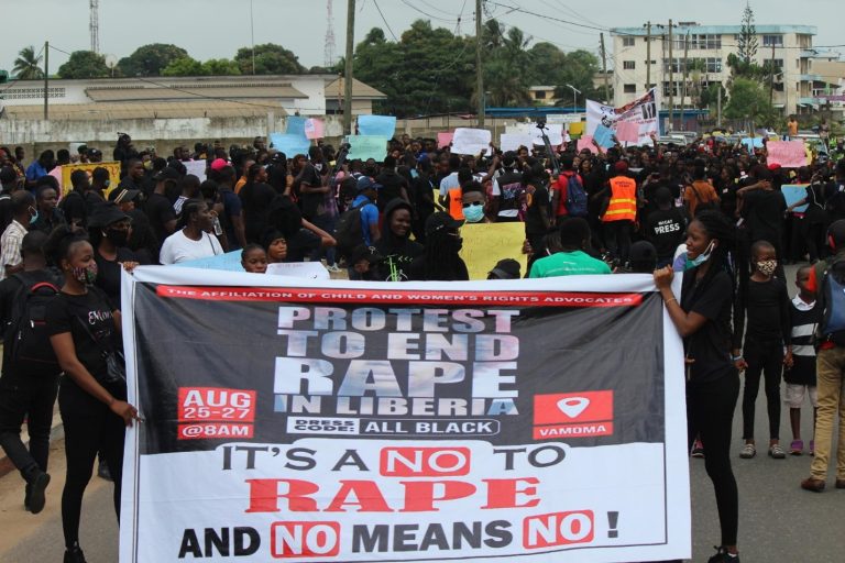 Real Men Frown at Rape in Liberia