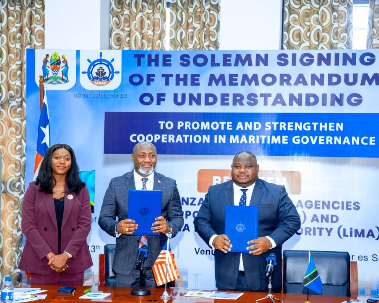 Tanzania Hails Liberia’s Expertise in Maritime Deal to boost Africa’s blue economy