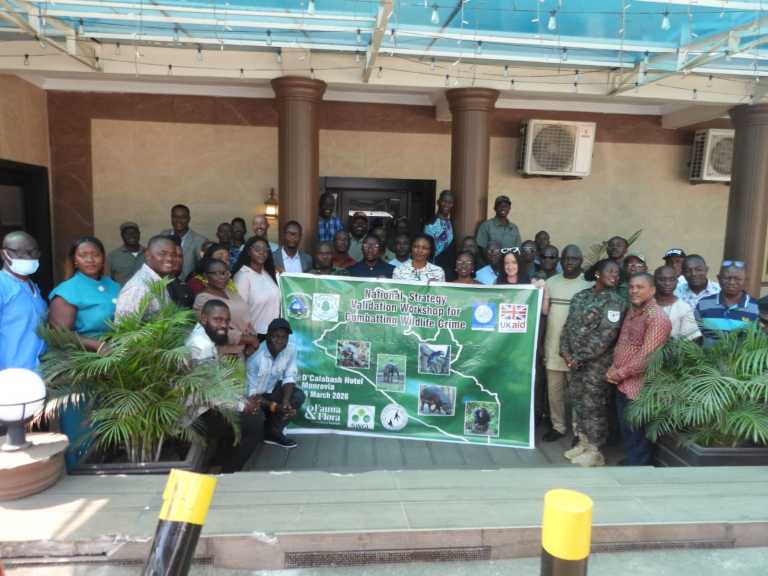 FDA, A.G. Leventis Foundation, Fauna & Flora, and Partners Validate Liberia’s National Strategy for Combating Wildlife Crime 2026–2030 and Launch National Wildlife Crime Database