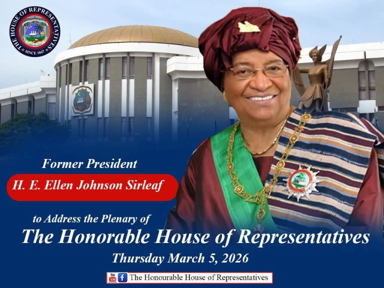 Liberia:  Ellen Addresses Lawmakers Thursday