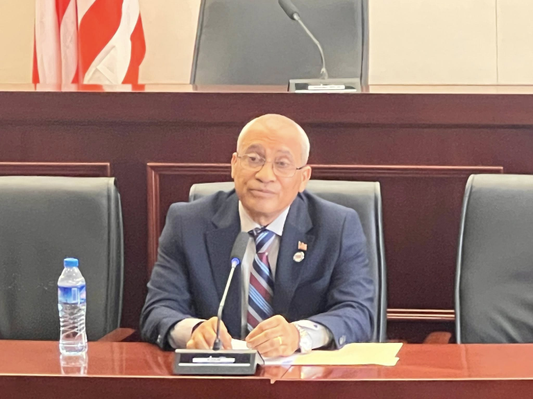 Ambassador Ballout Woos Nigerian Investors to Fuel Liberia’s Economy