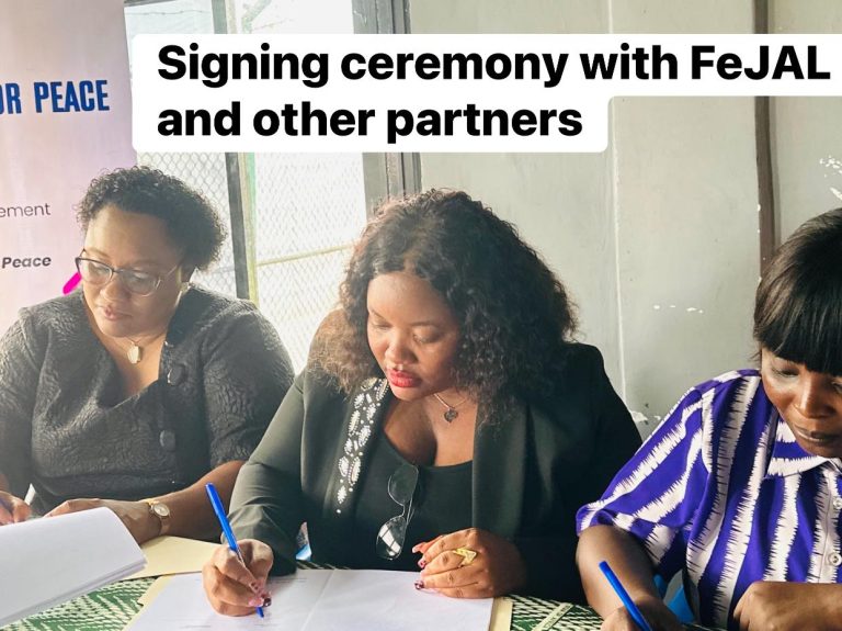 Liberia: “FEJAL Seals EU Peace Pact”