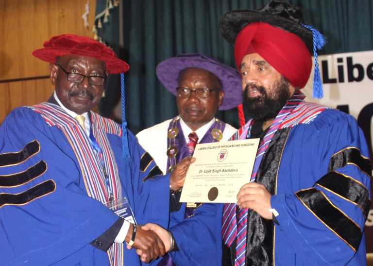From Pandemic to Rural Care: Liberia’s Top Medical Body Honors Jeety for Reshaping Healthcare Access Across Communities
